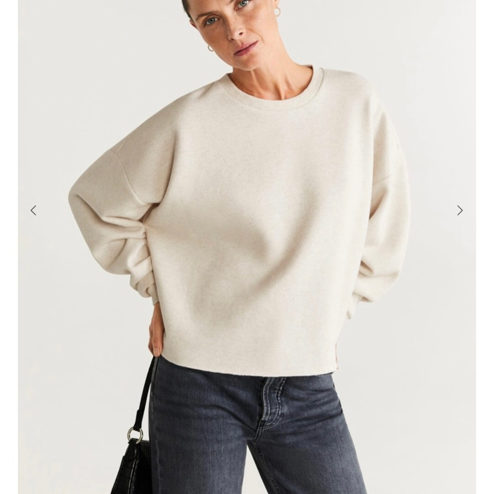Basic Cotton Sweater - image 1
